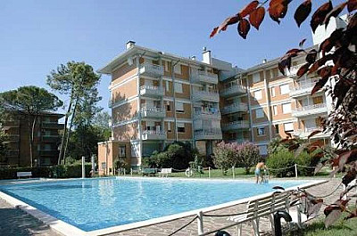 Apartmány Gardenia (s plážovým servisem) - Lignano Riviera