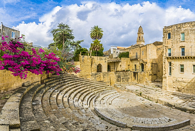 Apulie a Basilicata - letecky