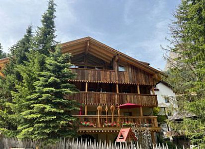 Apartmány Chalet Morin léto - Alta Badia Corvara