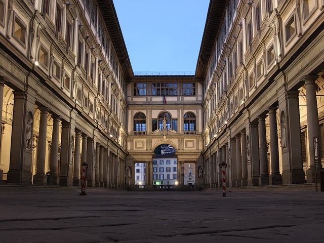 Galerie Uffizi ve Florencii