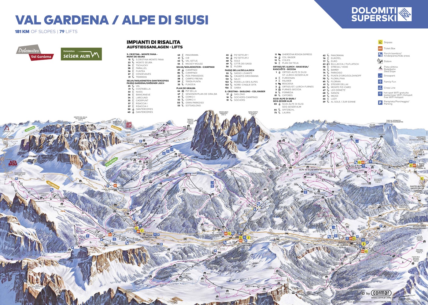 Val Gardena - Alpe di Siusi